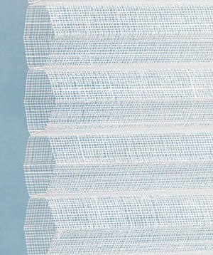 Wabenplissee-Stoff Batiste sheer 9567